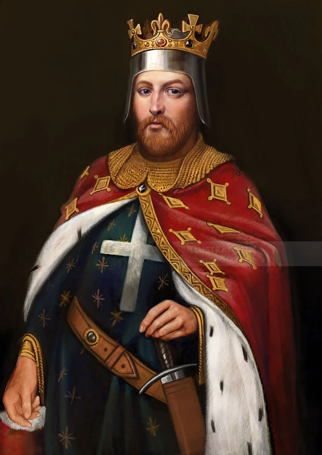 Portrait of Richard I, King of England