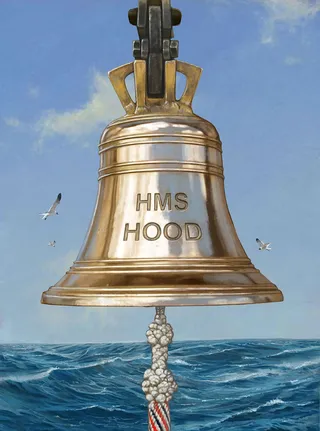 Historic HMS Hood's Bell