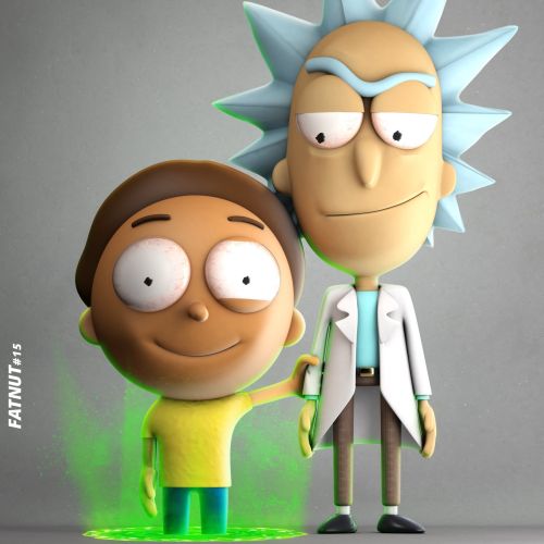 3d character design doctor and boy
