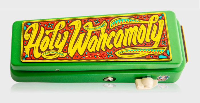 Holy Wahcamoly Typographic Artwork For Wah Pedal