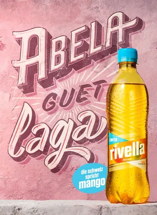 Rivella Mango Poster Art