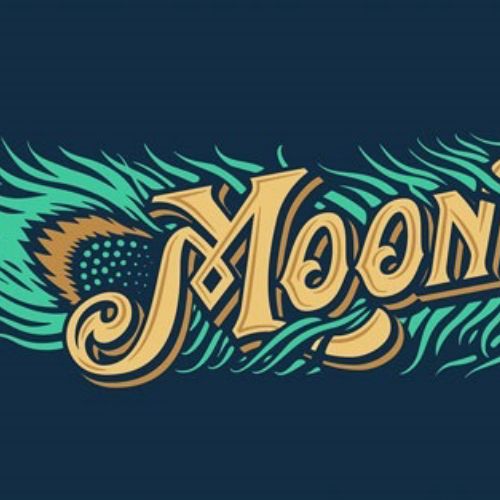 Moon Canyon Lettering Design