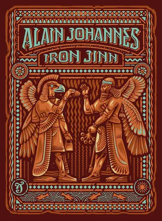 Alain Johannes Iron Jinn - A special limited Edition handmade Silkscreen Poster