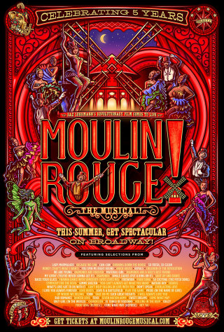 Diseño de campaña de verano de Moulin Rouge!