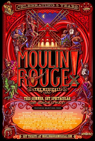 Moulin Rouge! Summer campaign design