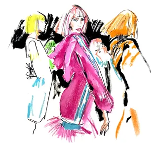 Women fashion illustration