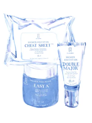 Watercolor Skincare line
