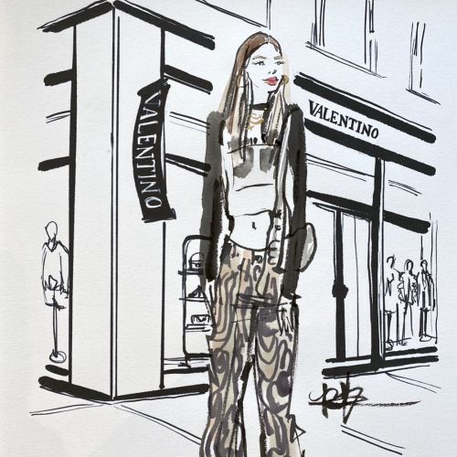 Briana Kranz Live Event Drawing Line Illustrator from United States