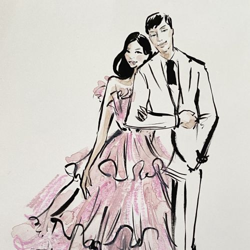 Briana Kranz Live Event Drawing Portraits Illustrator from United States