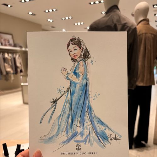 Briana Kranz Live Event Drawing Dessin d'événement en direct Illustrator from United States