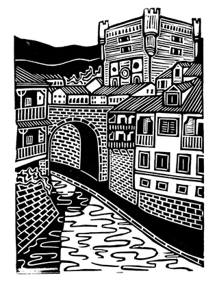 potes-spain-linocut-print.webp