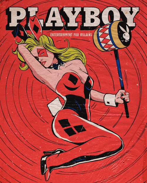 Playboy poster art by Butcher billy