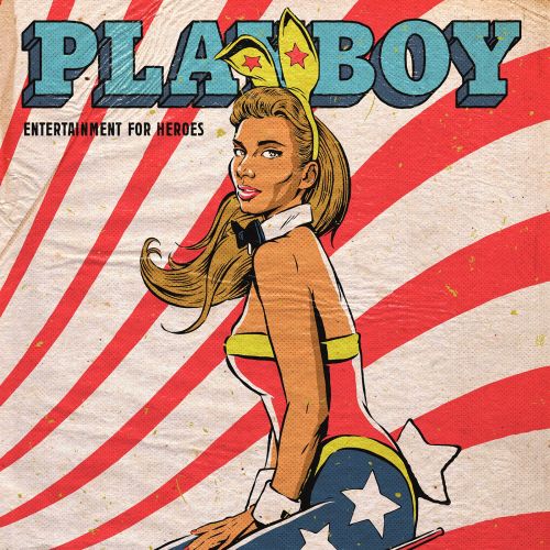Butcher Billy's superhero Playboy Bunny was part of our Comic Con series last year