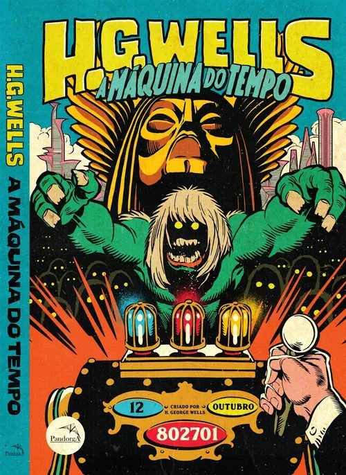 H.G. Wells's A Maquina Do Tempo book box, designed by Butcher Billy