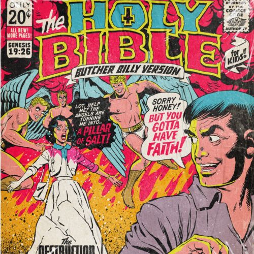 Butcher Billy's Holy Bible artwork