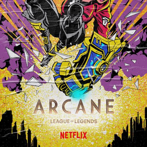 Butcher Billy's Netflix Arcane poster design is stunning