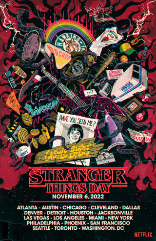 Netflix commissions Butcher Billy for a Stranger Things poster!