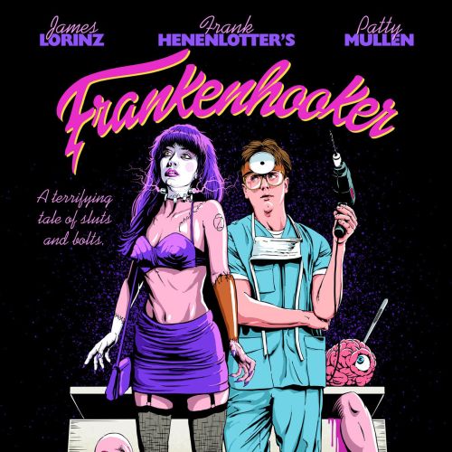 "Frankenhooker" comic style ad poster
