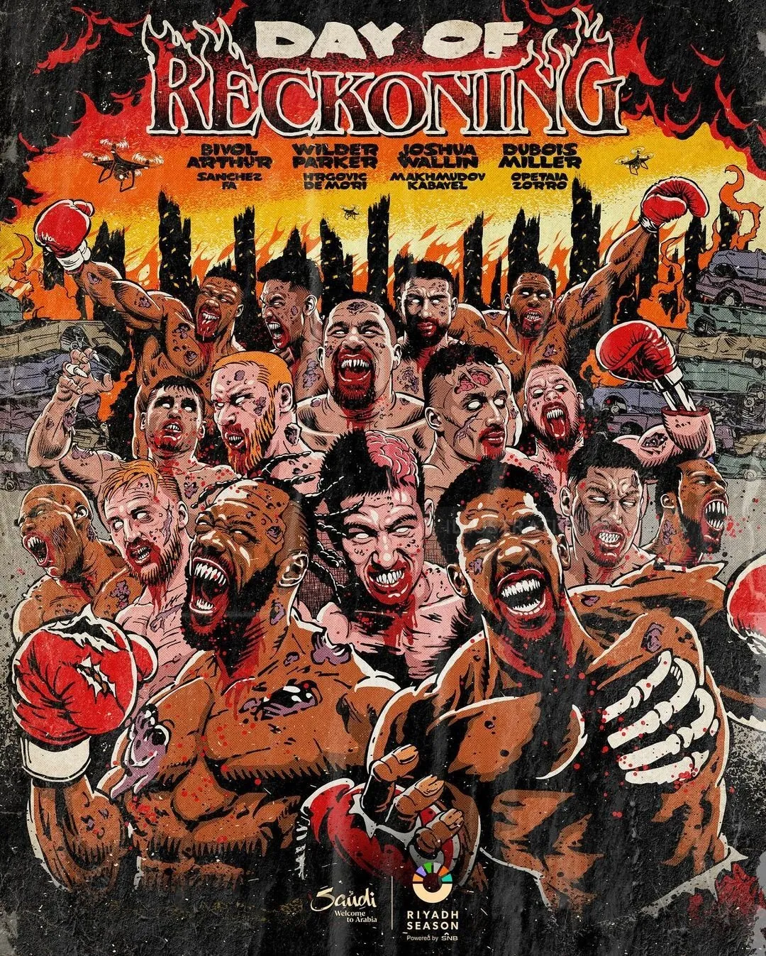 Digital marketing campaign for 'Day Of Reckoning'