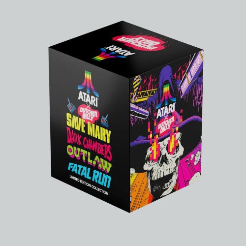 Packaging design of Atari limited edition box set