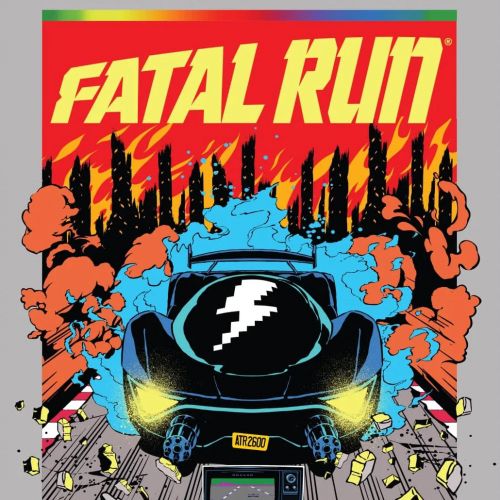Comic poster design of Fatal Run