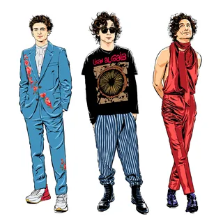 Three young men with diverse, stylish outfits by Butcher Billy