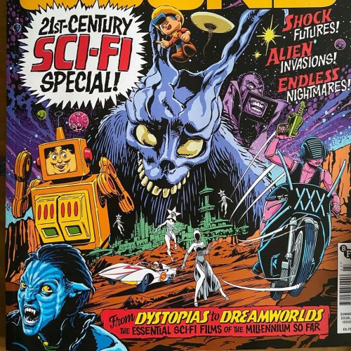 Sci-fi special cover with robots and aliens by Butcher Billy