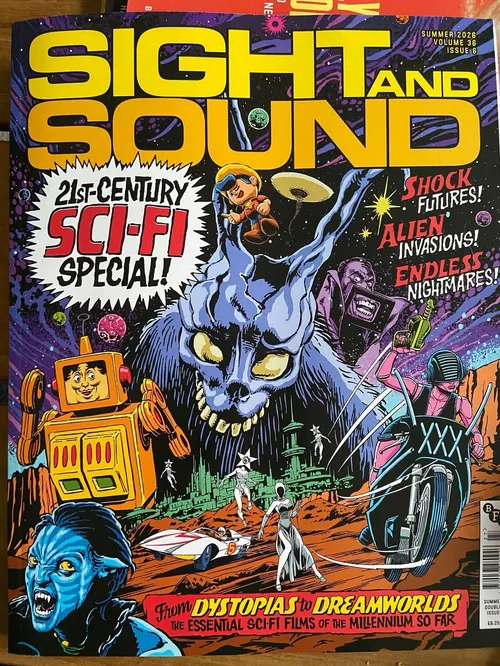 Sci-fi special cover with robots and aliens by Butcher Billy