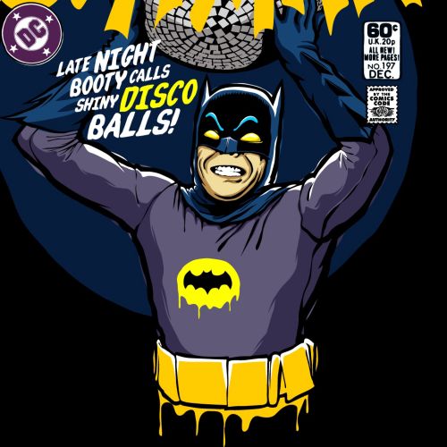 Batman comic art