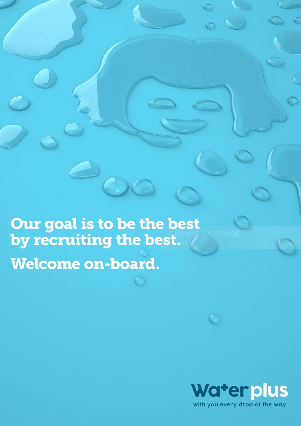 Computer Generated waterplus
