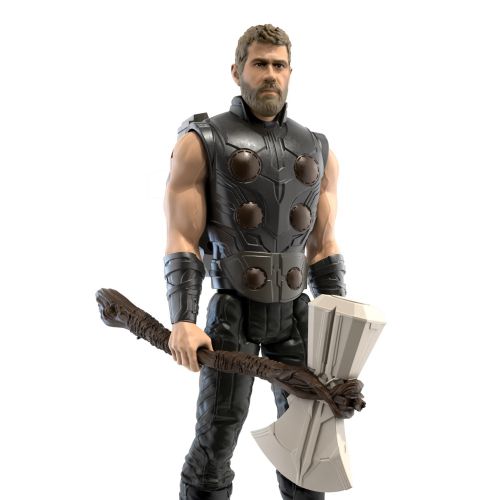 realistic art Thor character figure for Avengers