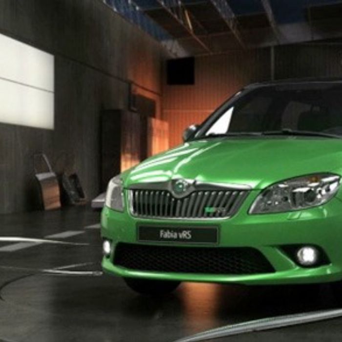 Skoda Green car animation