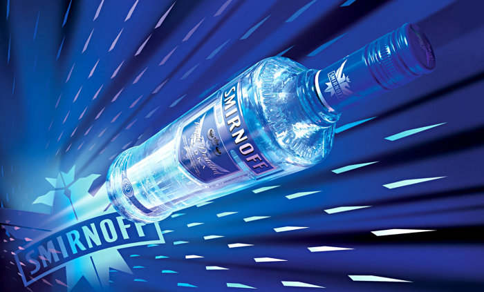 Product illustration for Smirnoff Vodka promotion

