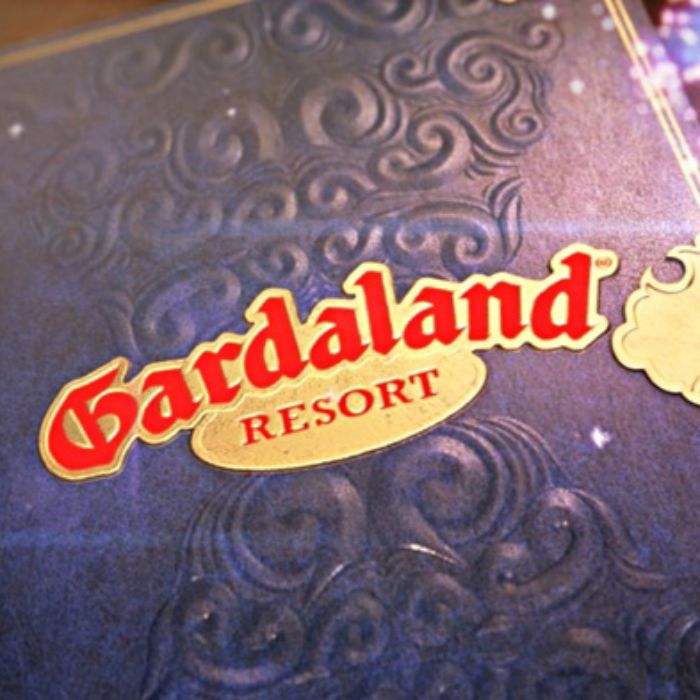 Gardland Resport animation collage