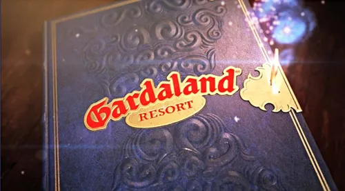 Gardland Resport animation collage