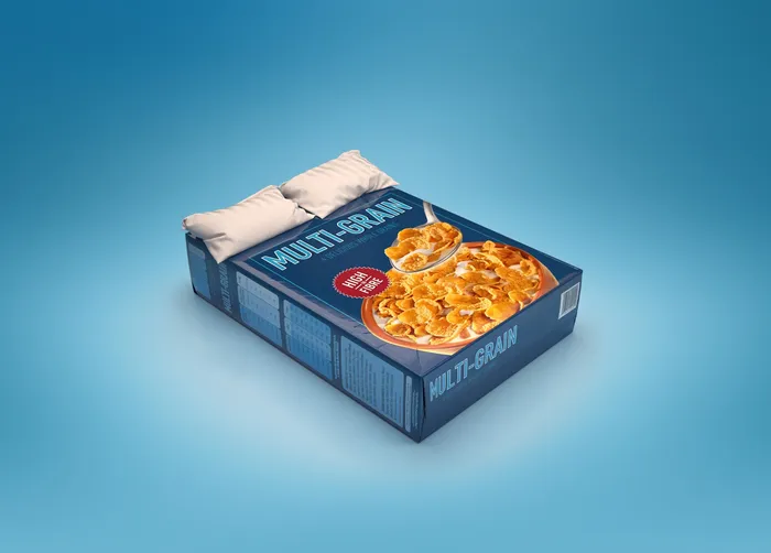 3d / cgi multigrain box
