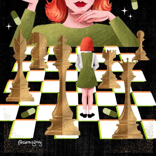 cover poster of The Queen's Gambit