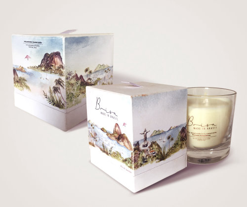 candle packaging of rio de janeiro