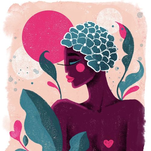 Camila Gray Beauty Illustrator from Brazil