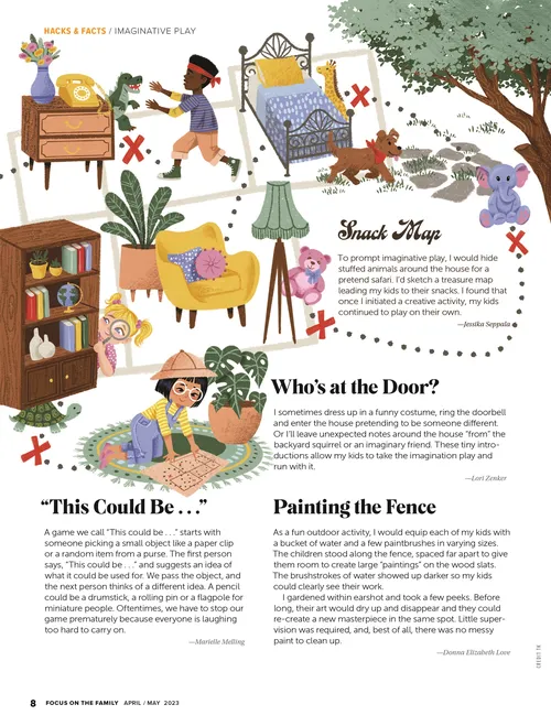 Hacks & Facts / Imaginative Play for Focus Mag