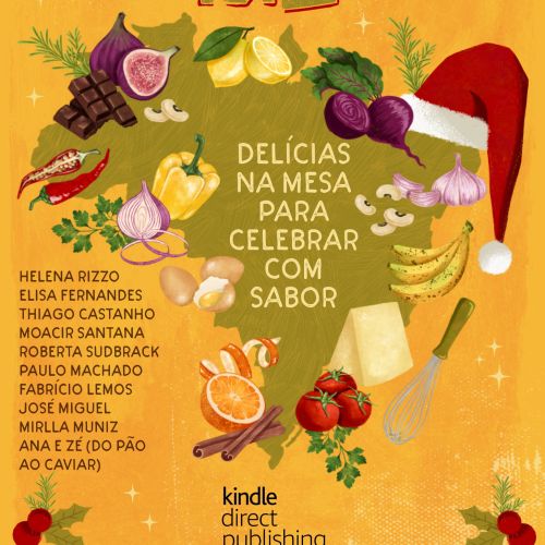 "Um Natal Brasileira" recipe book cover