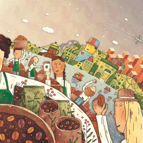 People sharing and enjoying a large communal meal together