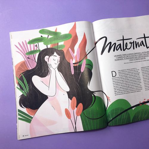 Magazine illustration of Martenate 