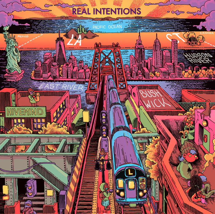 Real Intentionsのアルバムジャケットアートワーク