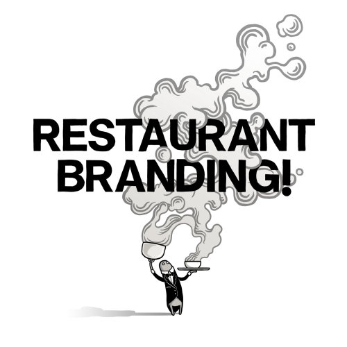 Restaurant branding artwork for social media campaign