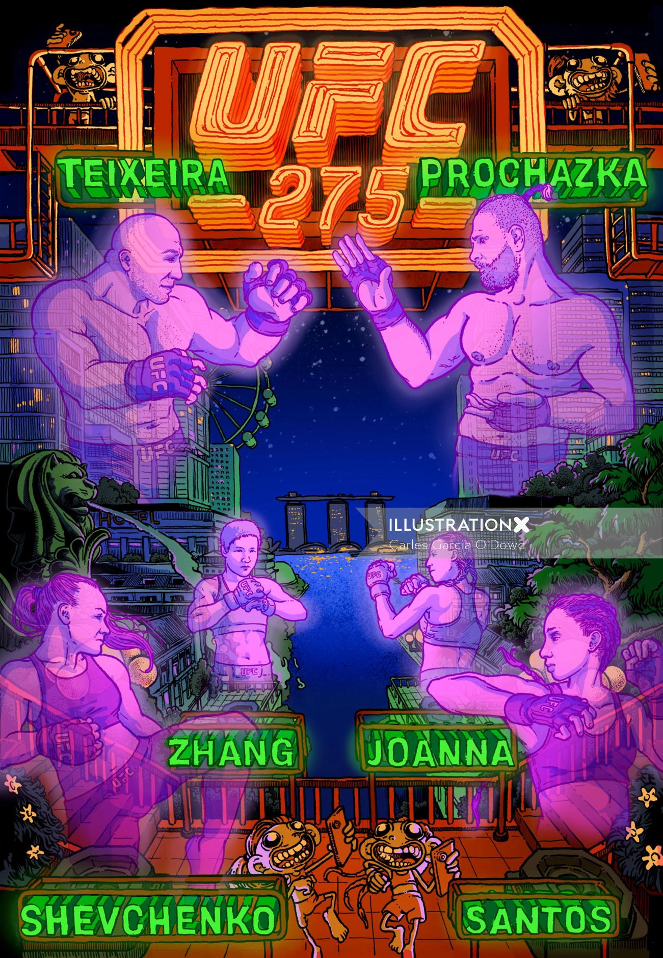 UFC 275 - Cingapura