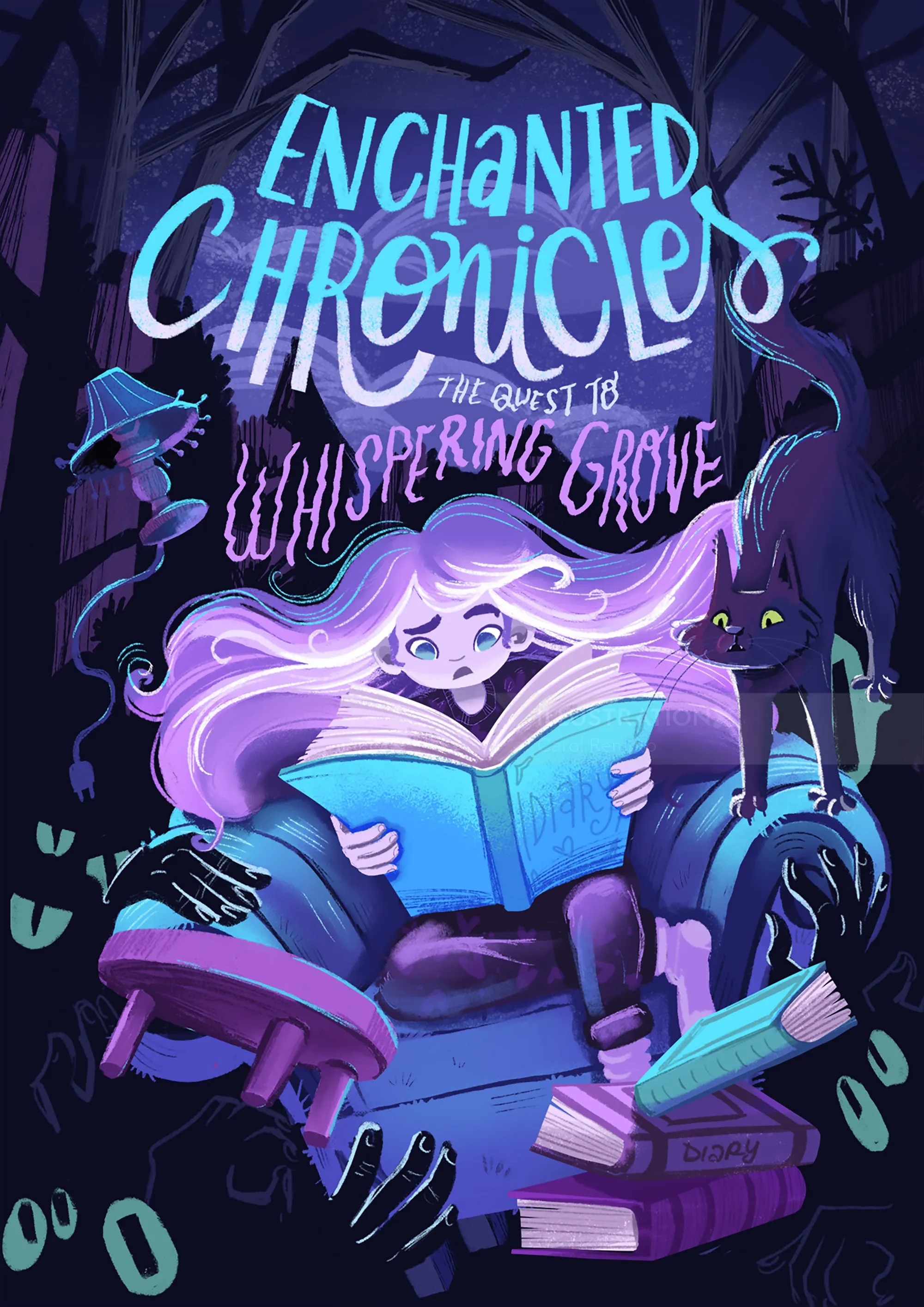Fictional book cover of Enchanted Chronicles