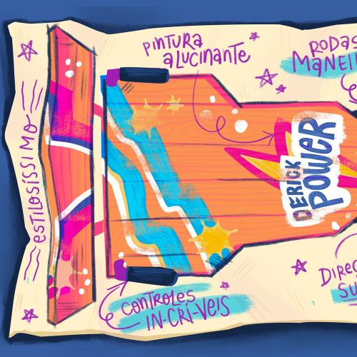 Book Spread from "A Vida Secreta de Violeta Picles" by Caio Tozzi