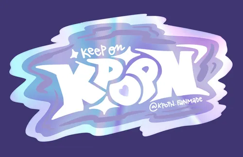 Keep On K-Pop graffiti style art by Carol Rempto