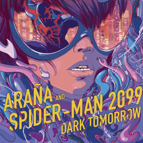 Front cover for the Araña and Spider Man 2099 book